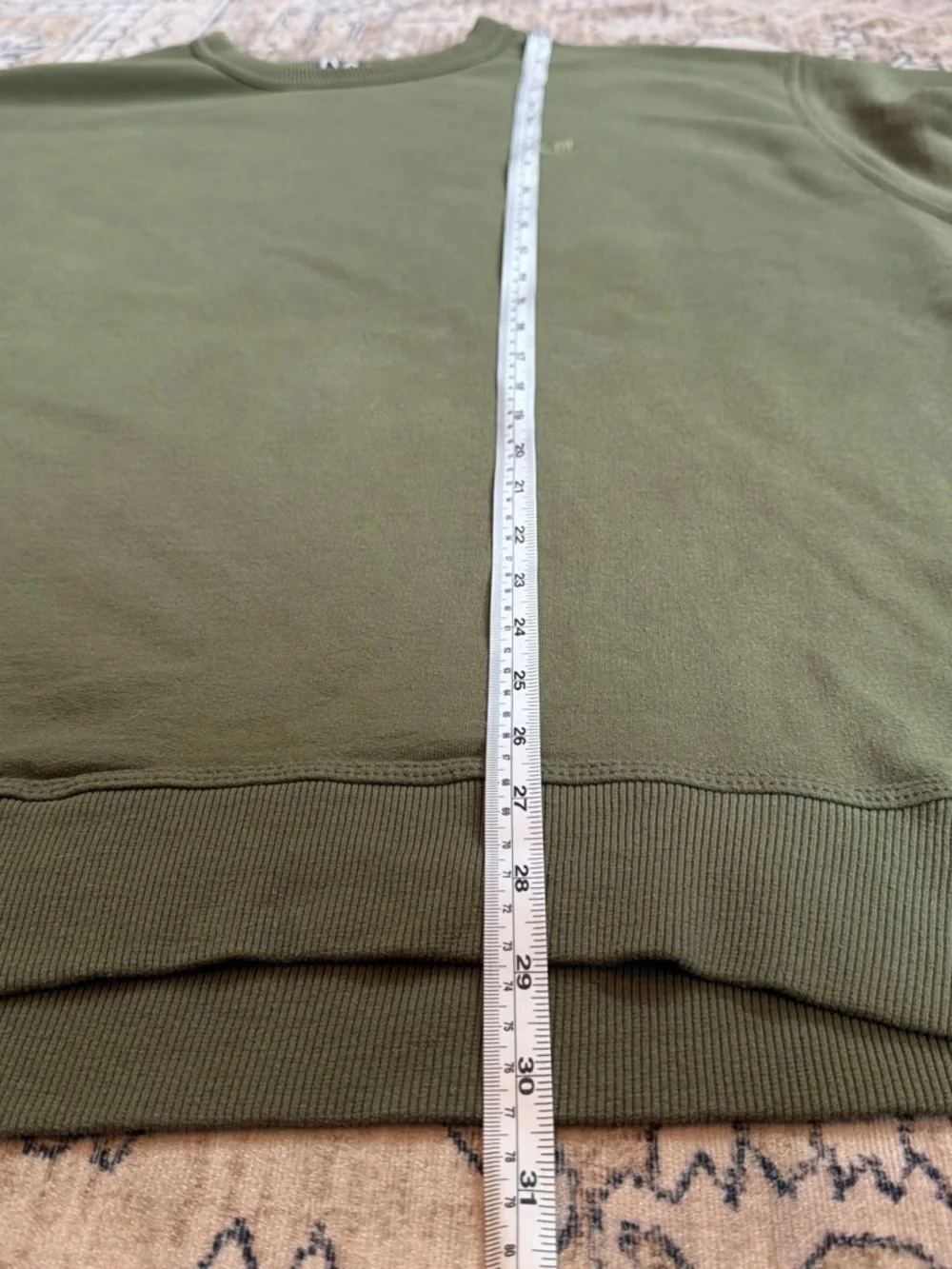 Champion Olive Green Crewneck Sweatshirt Men’s Size 2XL